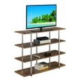 thumbnail image 2 of Convenience Concepts Designs2Go XL Highboy 4 Tier TV Stand, Espresso, 2 of 5