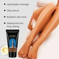 thumbnail image 5 of Kokovifyves Legs Tanning Foundations Cream Conceals Blemishes Waterproof Long-Lasting Brightens Tone Foundations Cream 100g, 5 of 9