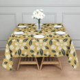 thumbnail image 3 of Floral Square Tablecloth 52x52in(132x132cm) – Waterproof Polyester Printed Table Cover, Wrinkle Resistant & Washable for Kitchen Dining Picnic Party Decor, Thanksgiving,Christmas, Spring,Flower, 3 of 6
