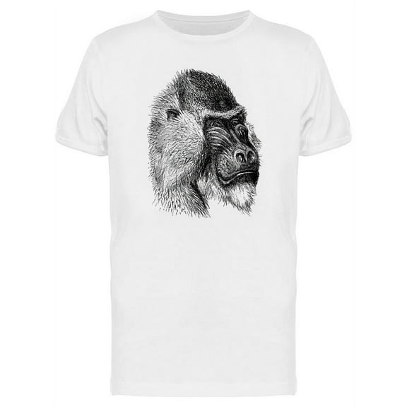 Mandrill Vintage Design T-Shirt Men -Image by Shutterstock, Male XX-Large