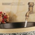 thumbnail image 4 of Grifo de tocador de baño decoración duradera para el hogar ajuste simple a prueba de fugas presión de agua estable fácil instalación grifo mezclador para fregadero de ANGGREK Otros, 4 of 8