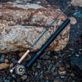 thumbnail image 5 of 8Fans Fly Fishing Rod with Tube, 4-Sections,Fast Action Fly Rod with Pacbay Titanium-Coated Snake Guides,AAAA Pure Cork Handle,4-8w, 5 of 5