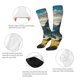 thumbnail image 3 of Fotbe Valley River Dinosaur Calcetas Divertidas Estampadas para Hombre y Mujer, Calcetas de Algodón hasta la Rodilla para Caminar, Correr, Enfermería y Embarazo, 3 of 6