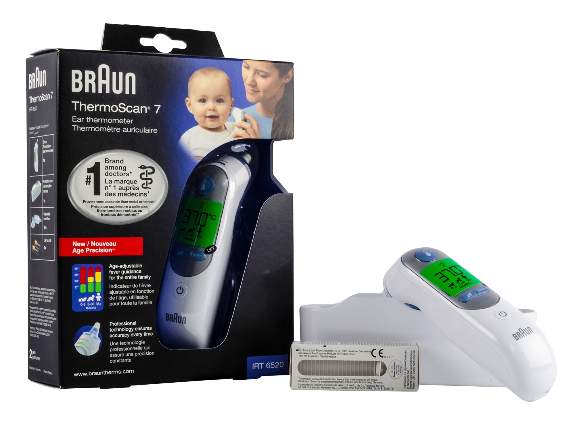 Braun Thermoscan 7 Ear Thermometer - New in Box 
