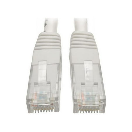 UPC: 0037332201959 | Tripp Lite 15ft Cat6 Gigabit Molded Patch Cable RJ45 M/M 550MHz 24AWG White