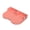 Pink, variant on Upgraded Double-Row Silicone Drain Mat - Premium Kitchen Sink Rack for Efficient Drying of Glassware, Cups, and Stemware