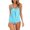 Blue, variant on Vedolay Swimsuit Women's Sporty Two Piece Swimsuits Halter Push Up Bathing Suits Swimwear for Women,A XL