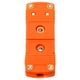 thumbnail image 1 of 1 par de adaptadores de termopar macho y hembra, conector de cable tipo N macho y hembra., 1 of 6