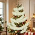 thumbnail image 4 of Zawou 5m White Decorative Christmas Rattan, Encrypted Colorful Garland for Door, Window, and Indoor Tree Decoration, 4 of 6