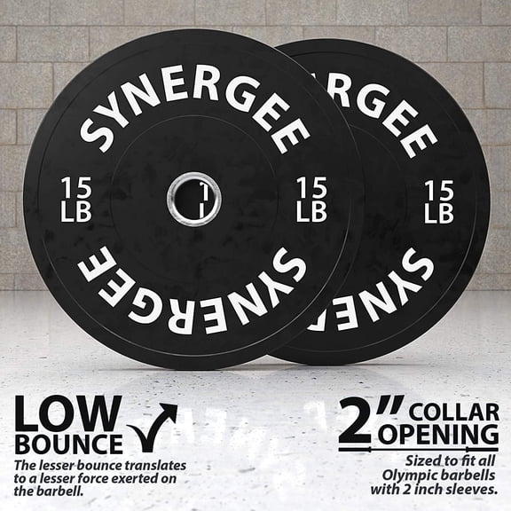 Bumper Plates Weight Plates Strength Conditioning Workouts Weightlifting - Sold in Pairs and Sets
