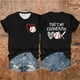 thumbnail image 2 of Camiseta de Manga Corta de Cuello Redondo Impresa para las Mujeres, Camisetas Casuales de Mujer, 2 of 3