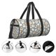 thumbnail image 3 of Easygdp White Popcorn Bolsa de Viaje, Bolsa de Mano, Bolsa de Gimnasio, Bolsa de Equipaje para Viaje, 3 of 6