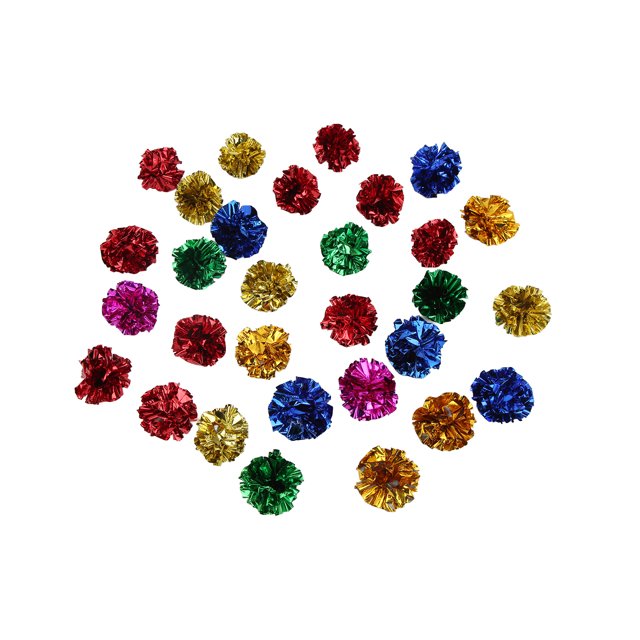 Pet Ball Toy, Rustling Light Plastic Cat Crinkle Ball Boredom Relief For Kittens For Old Cats