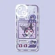 thumbnail image 5 of Sanrio Kulomi Cinnamorol funda de teléfono para iPhone 15 14 Pro Max 13 12 Mini 11 Pro XR XS X 8 7 6 6S Plus SE 2020 funda de silicona suave, 5 of 5