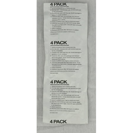 - Life-Patch ECG Electrodes, Adult, Pregelled-Pack of 4