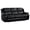 Black, variant on Pemberley Row Faux Leather Brown Sofa Rectangular Reclining 87.5" Unassembled