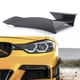 thumbnail image 4 of Divisores de Del Parachoques Delantero Spoiler Apto para F80 M3 F82 Coupe ABS exterior exterior exterior de Fibra de Carbono / Negro Brillante (Col Yotijar Difusor de parachoques, 4 of 7