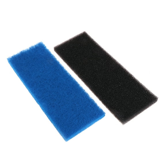 UNTERING 2 Pieces Aquarium Filter Media Biochemical Sponge Pad Replacement Filter Foam Cut to Fit for & Marine Water