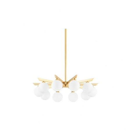 

Corbett Lighting - Astra - 10 Light Chandelier-7.5 Inches Tall and 30 Inches