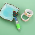 thumbnail image 2 of Nib Pen Ink Colorful Pens Fine Point And Pens Bulk Left Handed Pens for Kids Journal for Girls Four Kinds Of Christmas Pens Can Replace The Writing Color Ballpoint Pen Cartoon Snowman Old Man 4 Color, 2 of 4