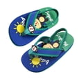 thumbnail image 4 of JIAYUE Toddler Boys Girls Sandals Open Toe Pull-On Summer Kids Beach Footwear With Graphic Print Lightweight Flip Flops Children Casual Vacation Shoes, 4 of 4