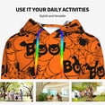thumbnail image 6 of Hoodies for Women - spider web halloween Comfrt Colour Drawstring Women'S Fashion Hoodies & Sweatshirts, Fall Outfits Clothes for Women 2024 Pullover with Kangaroo Pocket, 6 of 7