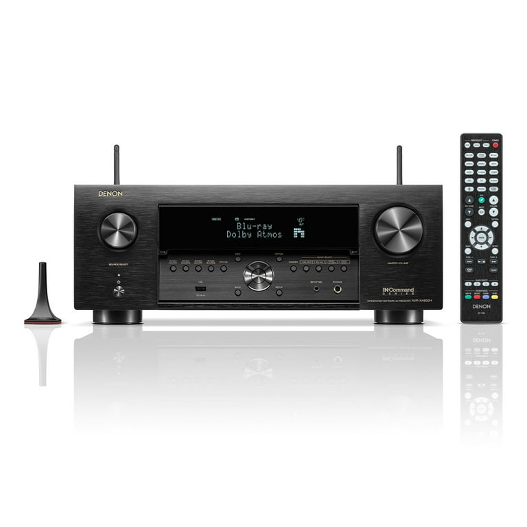 Denon AVR-X4800H 9.4 Channel 8K AV Receiver with Dolby Atmos