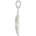 thumbnail image 2 of Sterling Silver Polished Crucifix Cross Pendant (Width 17.45) (Length 28.91) - Jbsp, 2 of 5