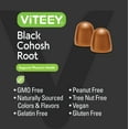 thumbnail image 4 of VITEEY Black Cohosh Root Gummies, Menopause Supplement, Vaginal Health Support Peach Flavor, 60 Ct, 4 of 7