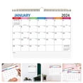 thumbnail image 2 of Miangastore Calendrier Mural Calendrier en Anglais Calendrier Mensuel Calendrier Mural pour Usage Quotidien, 2 of 7