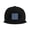 Black, variant on Flat Bill Snapback Hats for Men Women Stars Navy Blue White Hip Hop Style Plain Baseball Cap Black