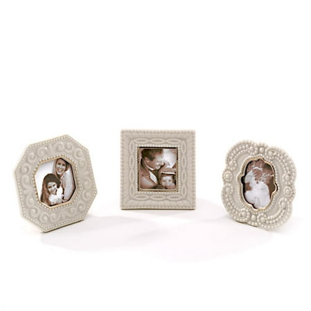 Lenox Set of 3 Beaded Frames