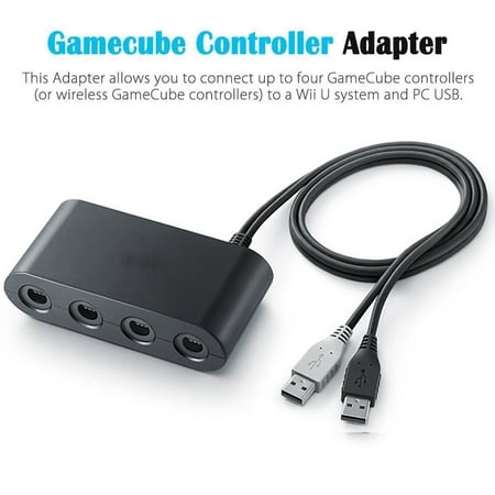 USB GameCube Controller Adapter Converter for Wii U Nintend Switch and