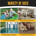 thumbnail image 3 of Temporary Plastic Fence 48 Inch x 100 Feet Roll for Yard, Garden, Dogs, Deer, Snow, Poultry, 3 of 7
