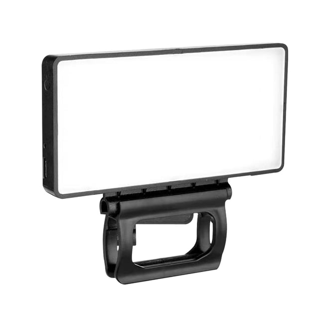 Clip de luz de relleno Methold LED para videoconferencia Vlog