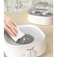 thumbnail image 3 of Baby Bottle Steam Sterilizer with Timer for Baby Bottles, Pacifiers, Pump Parts, and Toys - White, 3 of 7