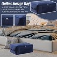 thumbnail image 3 of Waterproof Zipped Storage Bag Clothes Quilt Duvet Laundry Storage Boxes Large, 3 of 8