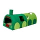 thumbnail image 1 of Túnel para gatos de 2 vías con forma de tren, cama para gatos resistente a los arañazos, tubo de juego, escondite para conejos, cachorros, gatitos,, 1 of 9