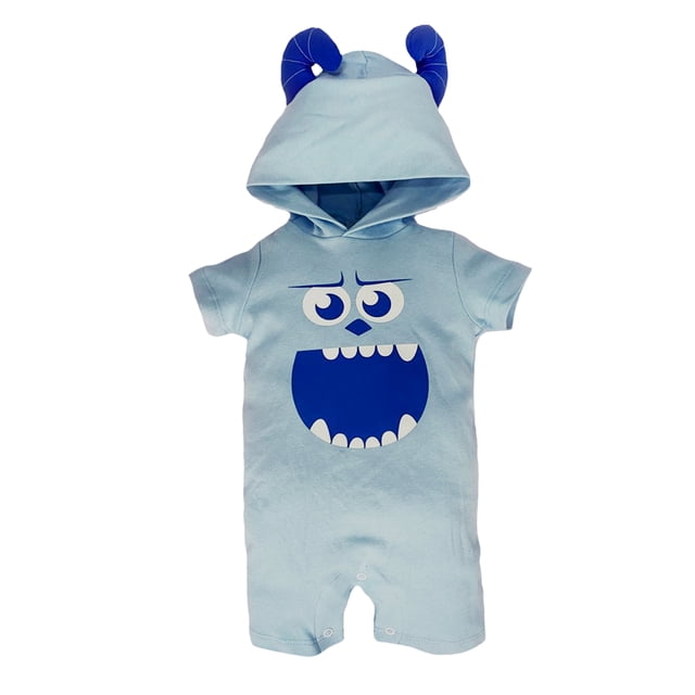 Pañalero de algodón con gorro estampado Disney Sulley Disney Pañalero0154