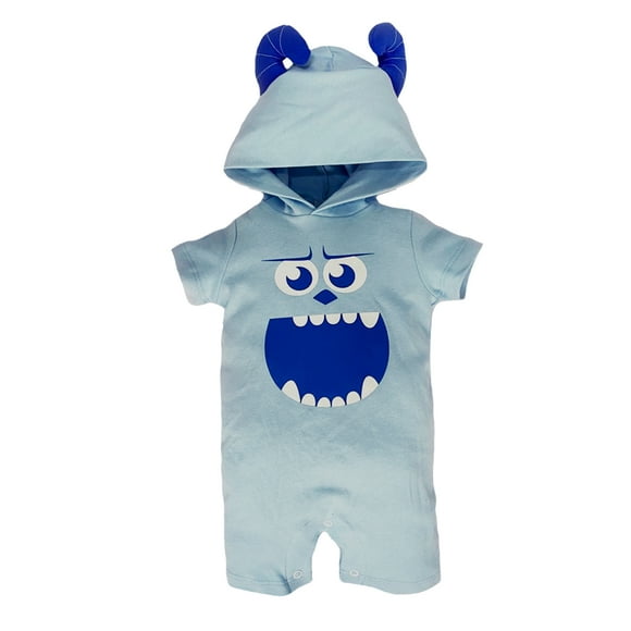 Pañalero de algodón con gorro estampado Disney Sulley Disney Pañalero0155