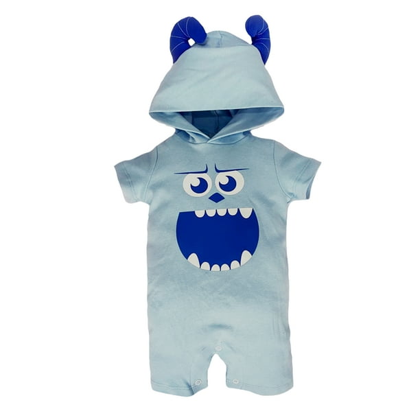 Pañalero de algodón con gorro estampado Disney Sulley Disney Pañalero0155