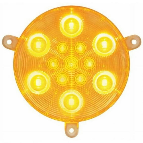 13 High Power LED 05  Freightliner Century Daytime Running Light - Amber LED/Clear Lens