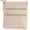Cream, variant on Silver Fever Genuine Leather Travel Shoulder Cross Body Purse Handbag