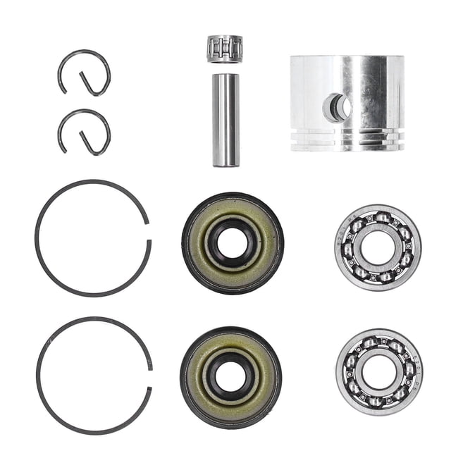 Accesorios para motosierra, Kit de pistón de 41,1mm, rendimiento estable para accesorios de jardín para Poulan 220 221 260 1950 2150 2250 2450 2550 LYUMO Juegos de Herramientas