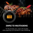 Tenergy MeatSmart Digital Meat Thermometer, APP Controlled Wireless Smart BBQ Thermometer w/ 2