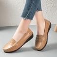 thumbnail image 7 of oqasdz Womens Casual Shoes Loafers Slip On Flat Round Toe Shoes Comfortable Breathable Footwear for Ladies Versatile Daily Wear Outdoor Summer, 7 of 7