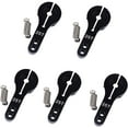 thumbnail image 1 of 25T Aluminio Servo Cuerno Servo Cuerno Brazos Metal Aluminio Doble Sujeción Brazo Alto Torque Servos Motores Partes RC Coche Avión Barco Dientes Medio Aluminio Servo Cuerno Brazo 5PCS brillar Electrónica, 1 of 3
