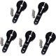 thumbnail image 1 of 25T Aluminio Servo Cuerno Servo Cuerno Brazos Metal Aluminio Doble Sujeción Brazo Alto Torque Servos Motores Partes RC Coche Avión Barco Dientes Medio Aluminio Servo Cuerno Brazo 5PCS brillar Hogar, 1 of 3
