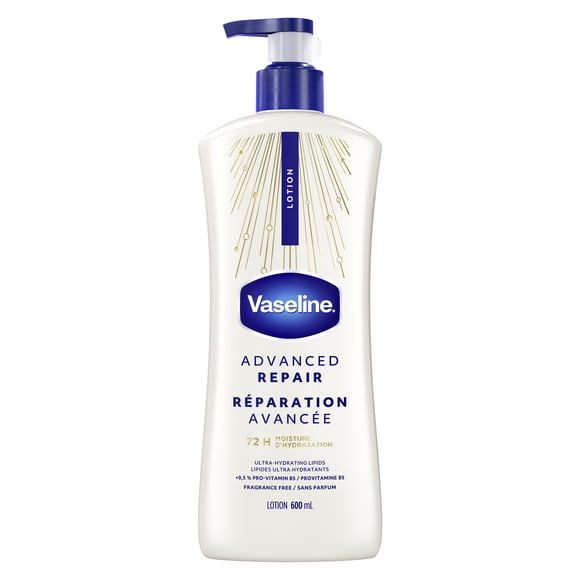 Vaseline Intensive Care™ 48H Moisture + ultra hydrating lipids Advanced Repair Unscented Body Lotion