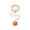 Orange, variant on Ankle Skip Ball Toy Swing Ball Outdoor Game Fitness Jump Toy Ankle Ring Skipping Ball Fun Sports Toy with Flashing Wheel for Outdoor Play Backyard Activity Game